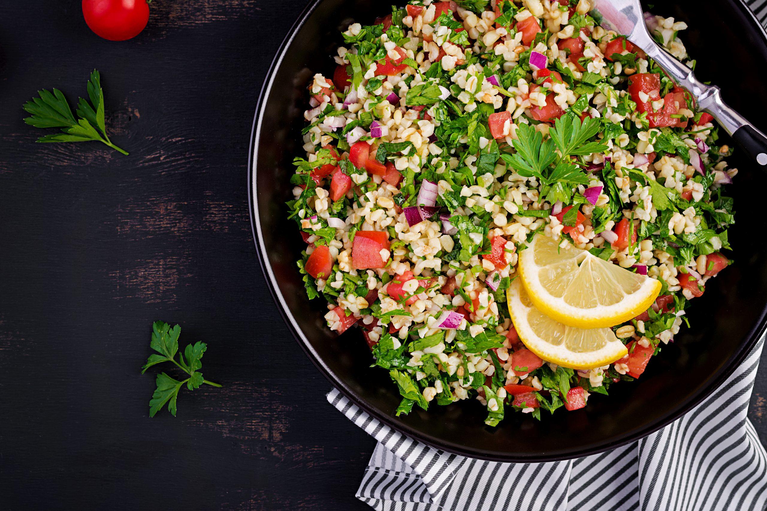 Receita de tabule salada árabe
