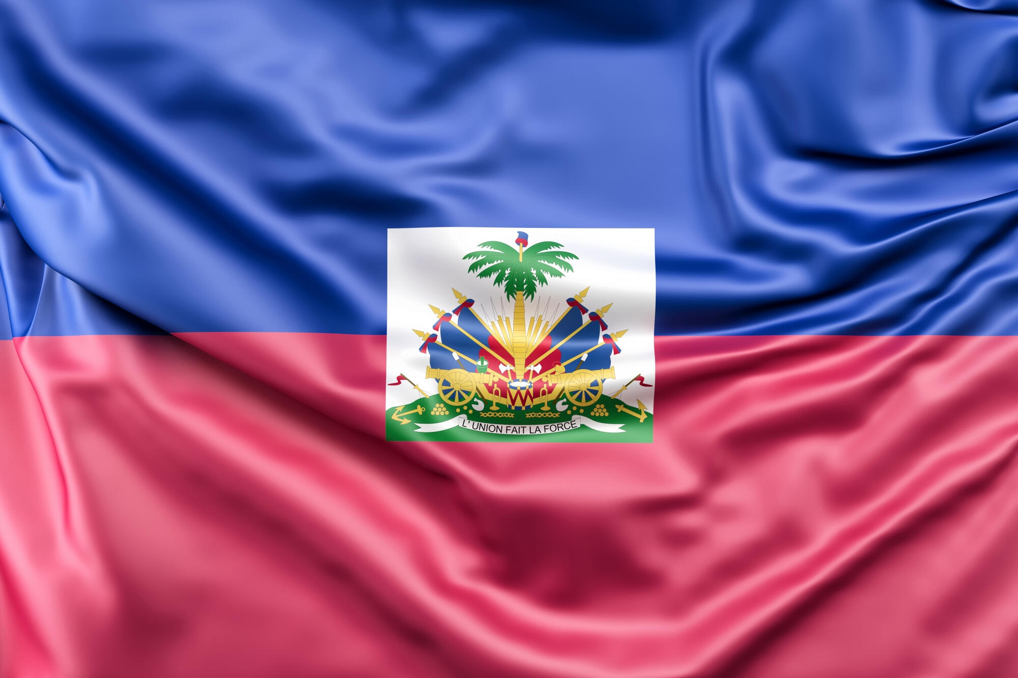 Bandeira do Haiti.