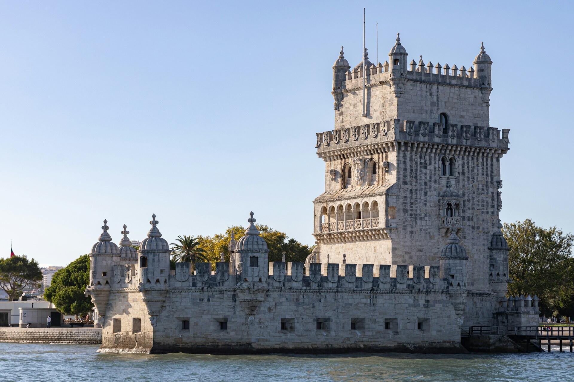 Foto da Torre de Belém em Portugal.