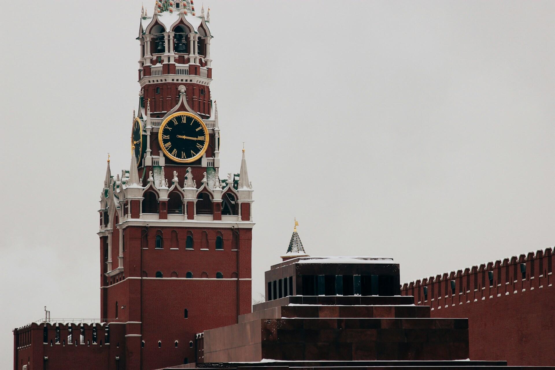 Fotografia de relógio da Rússia