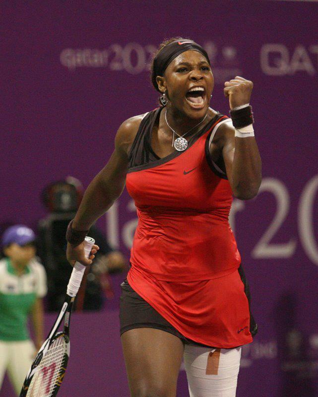 Imagem da jogadora Serena Williams