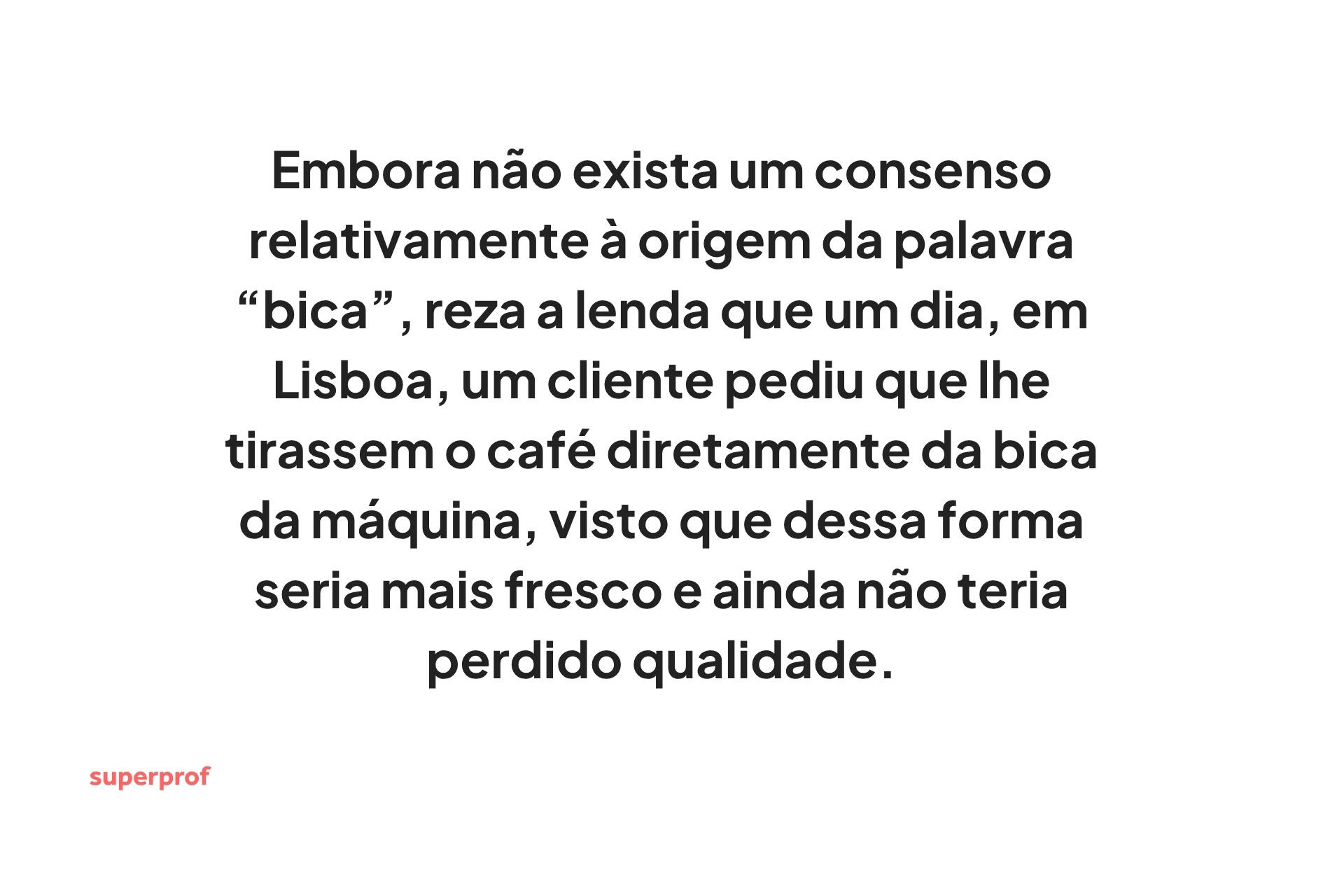 Explicação da origem da palavra "bica" na língua portuguesa".