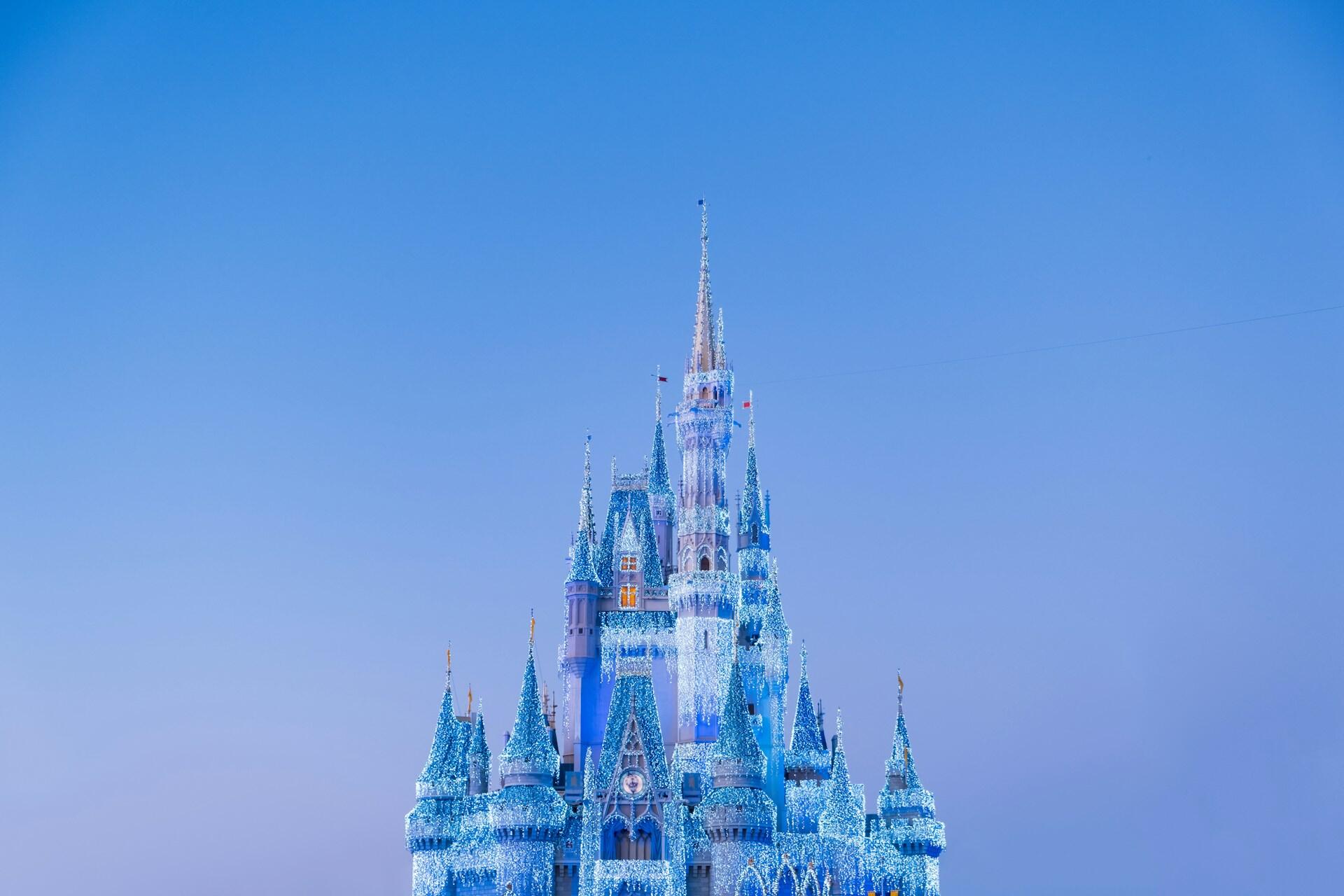 Imagem do castelo da Cinderela na Disney