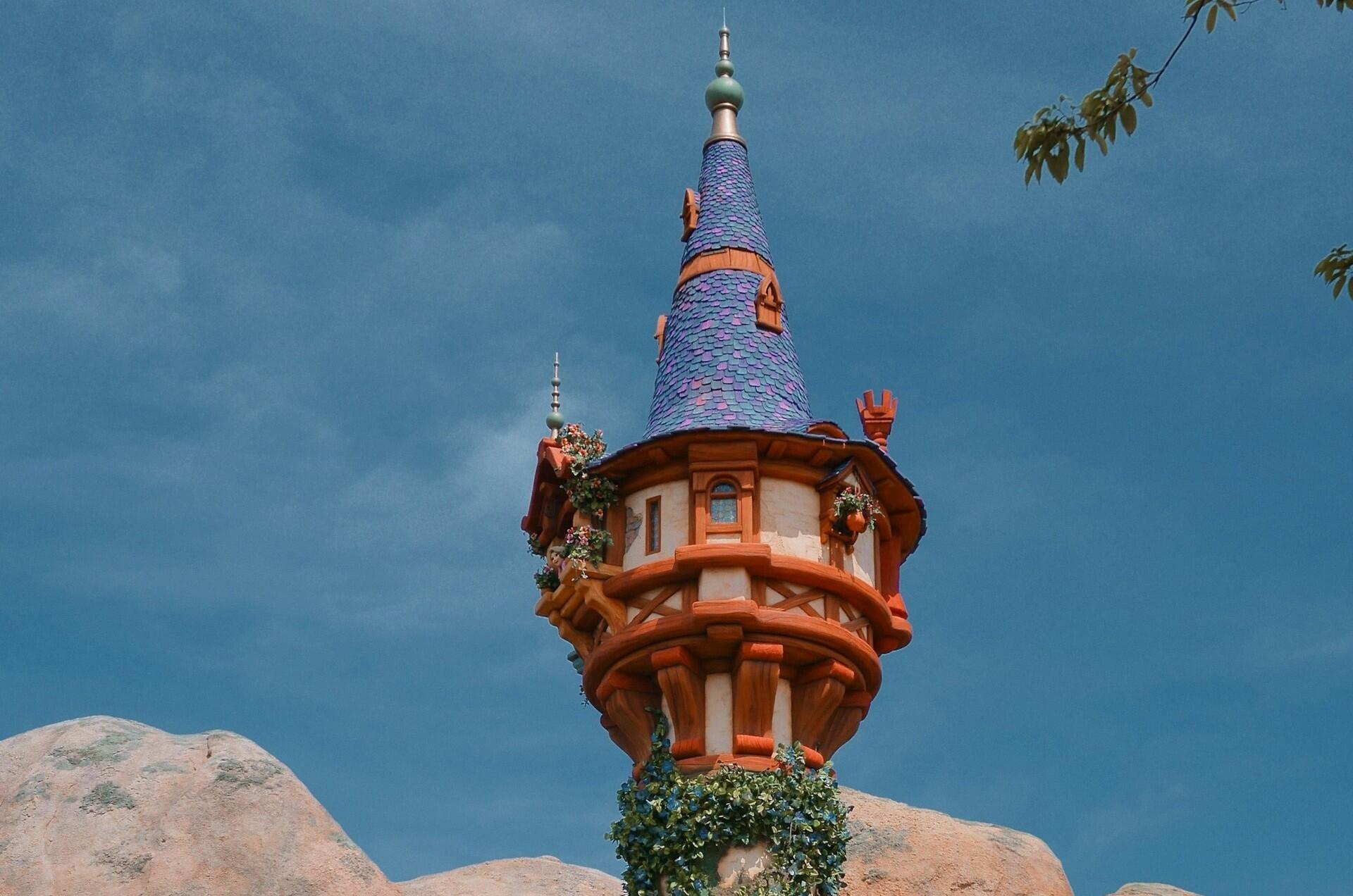 Imagem da torre da rapunzel
