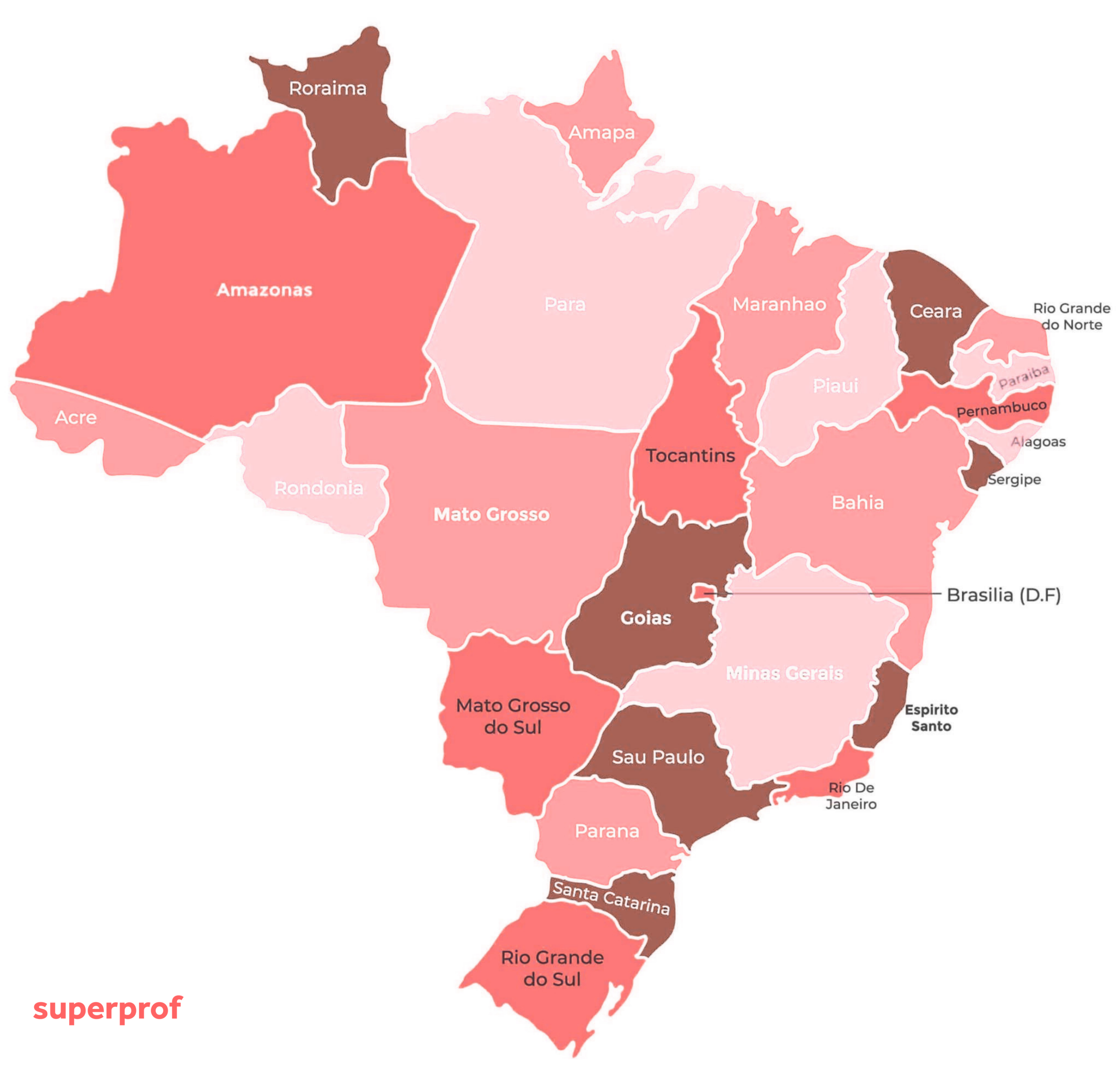 Mapa do Brasil