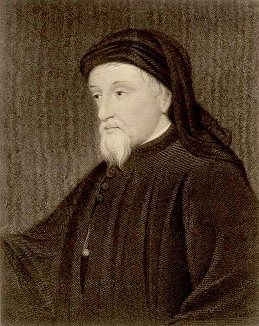 Portrait of Geoffrey Chaucer. Source: PICRYL