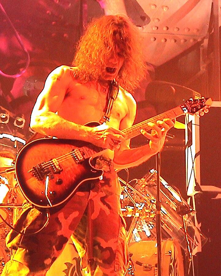 Edward Van Halen live in 2004. Source: Wikimedia Commons
