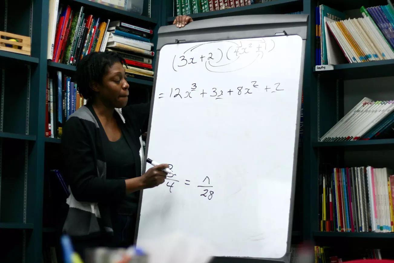 Math skills program at P.A.L.S.