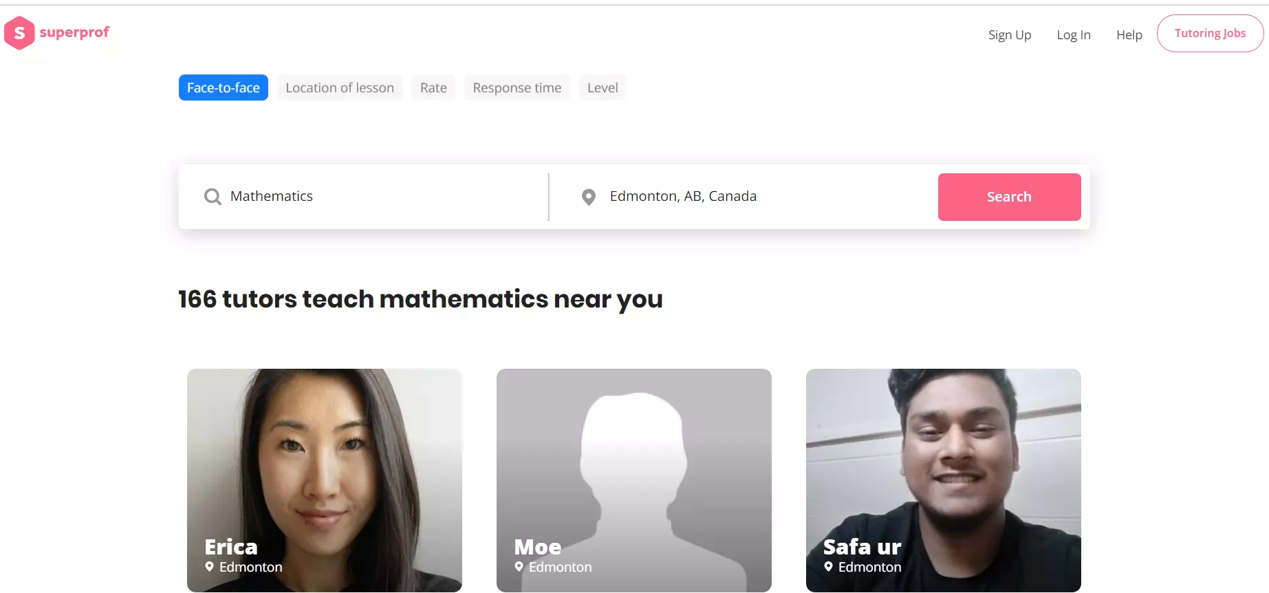 Superprof has the best tutors in Edmonton.