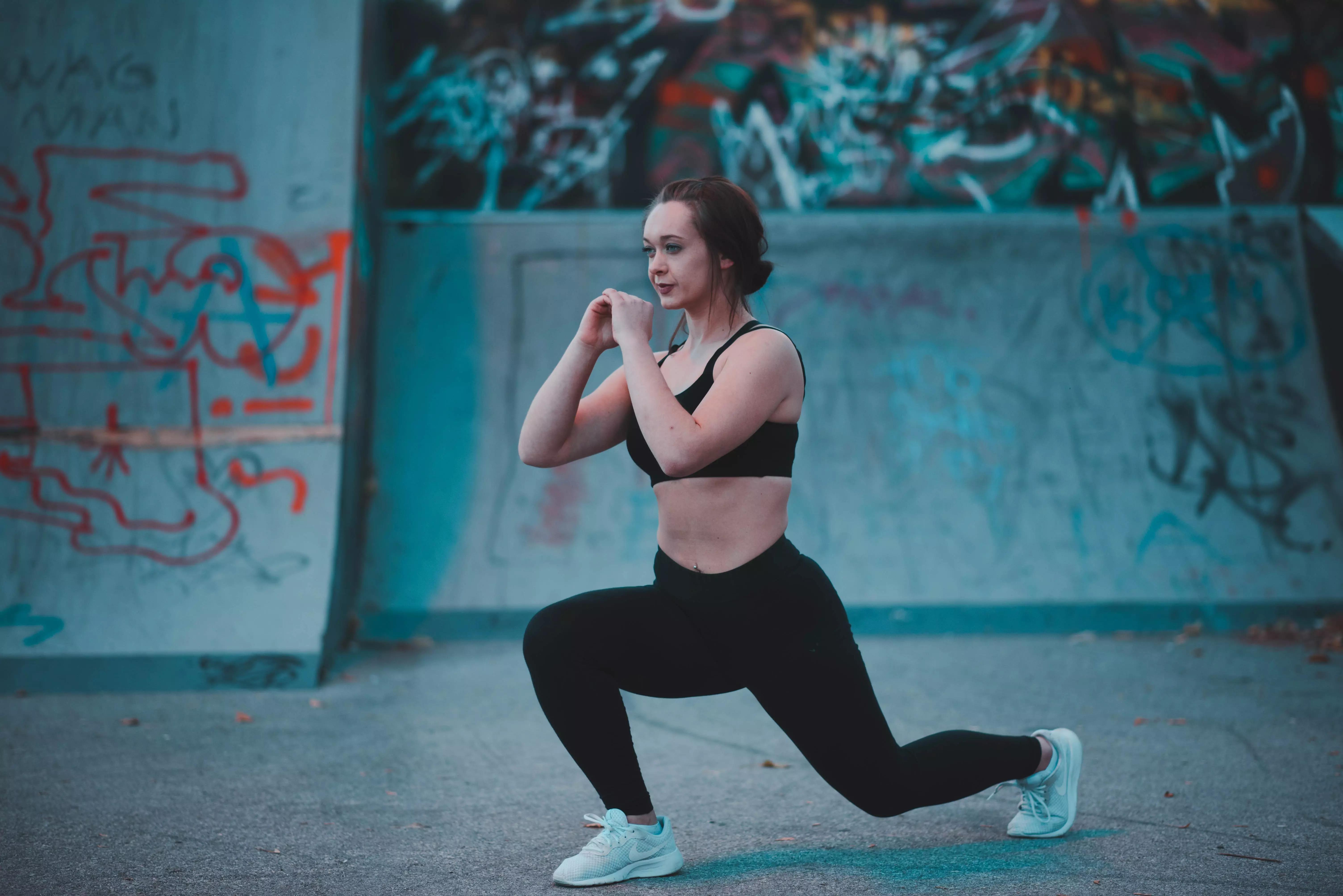 Women Stretching