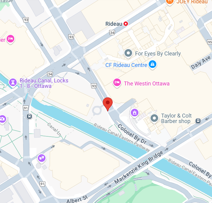 Carleton University (Carleton Athletics) location in Ottawa.