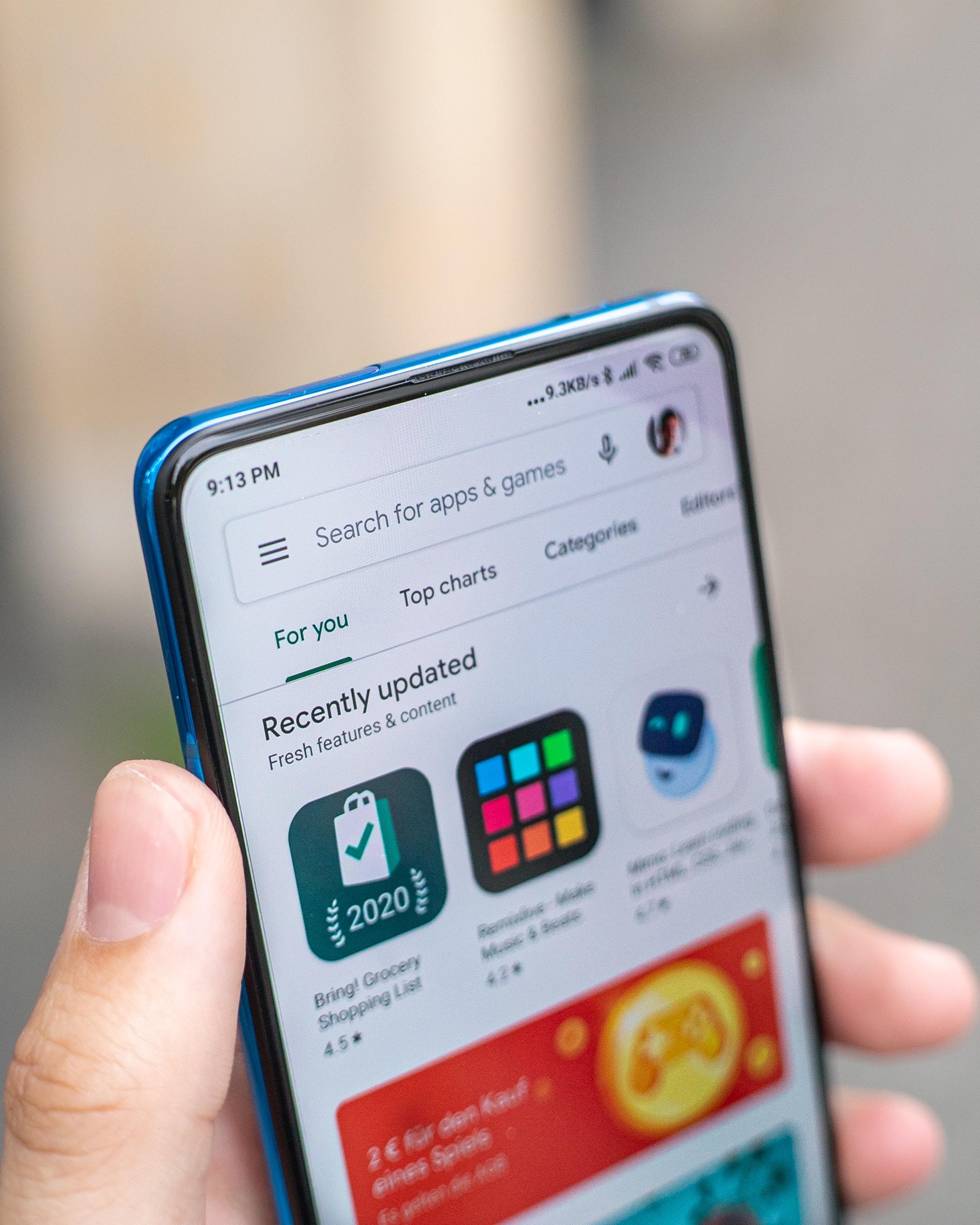 An Android phone