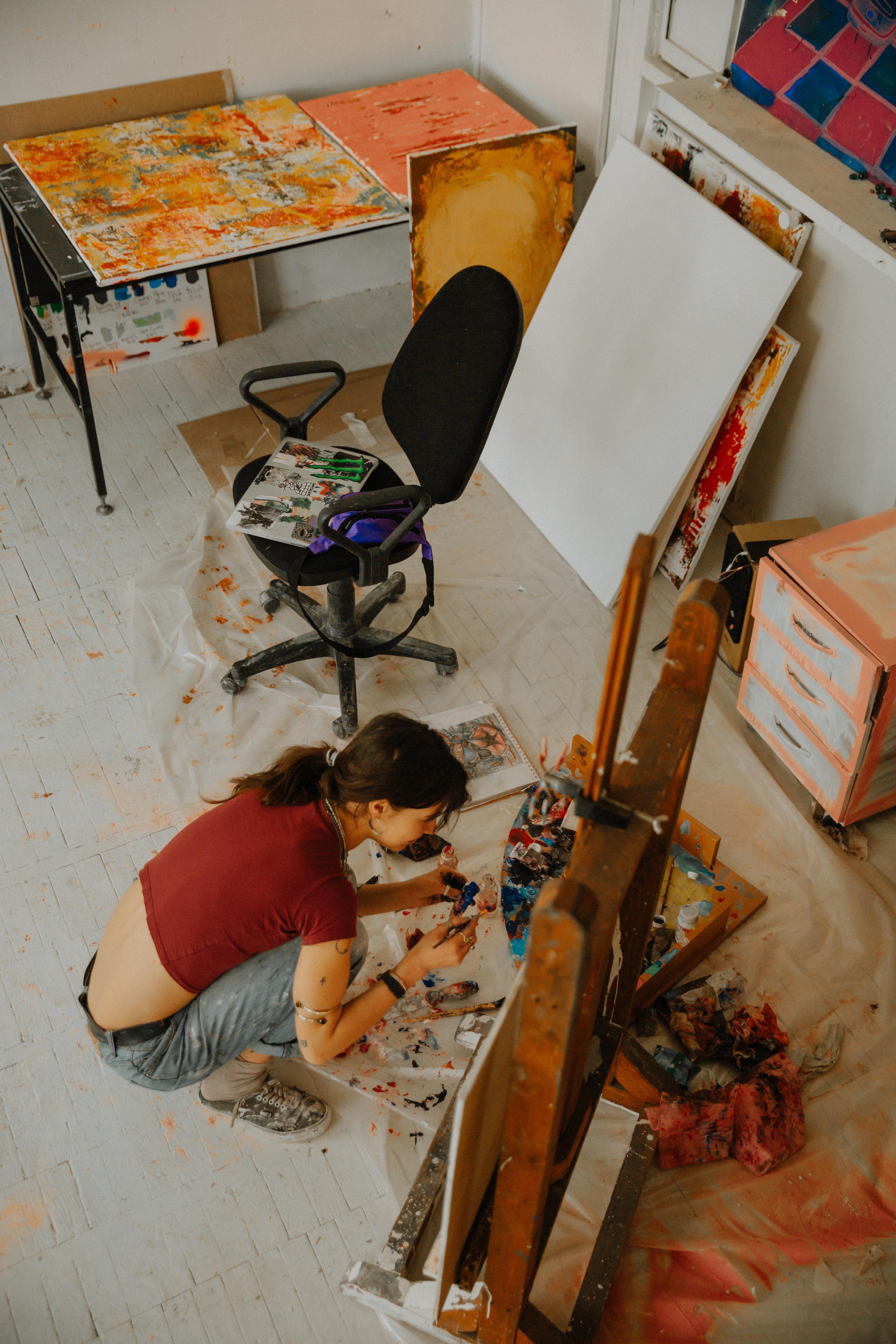 There are lots of different career paths for artists.