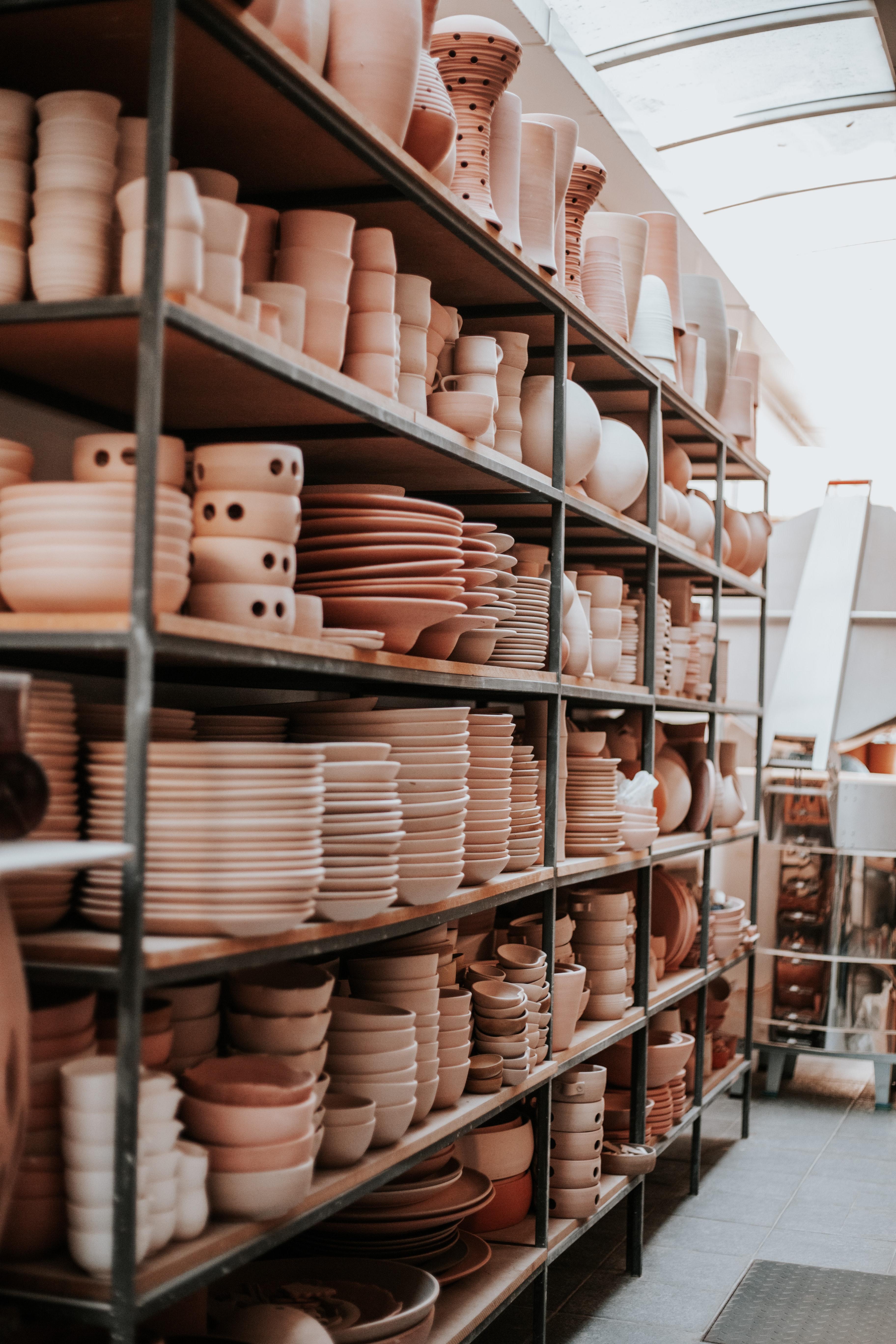 Pottery work