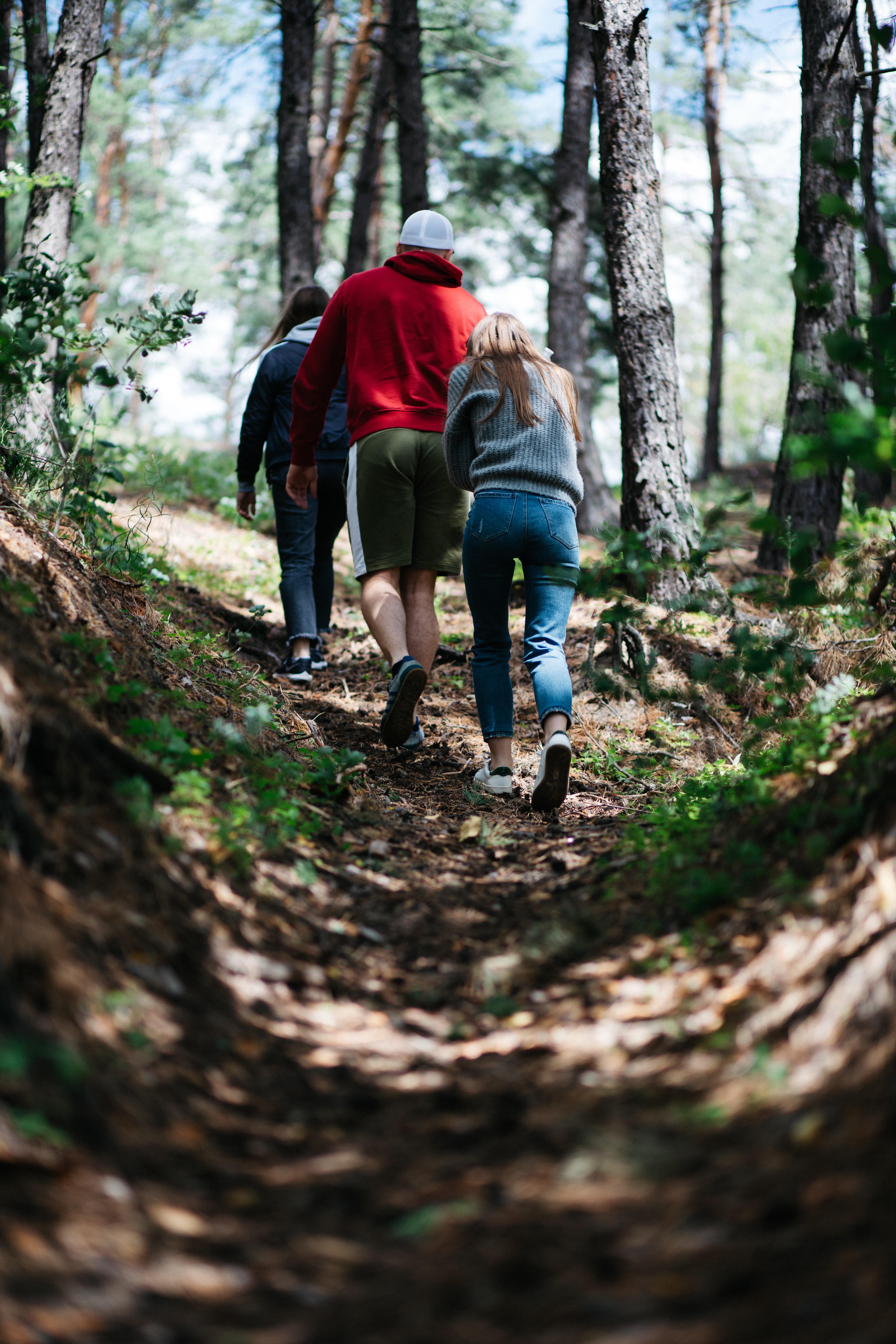 long walks relieve stress