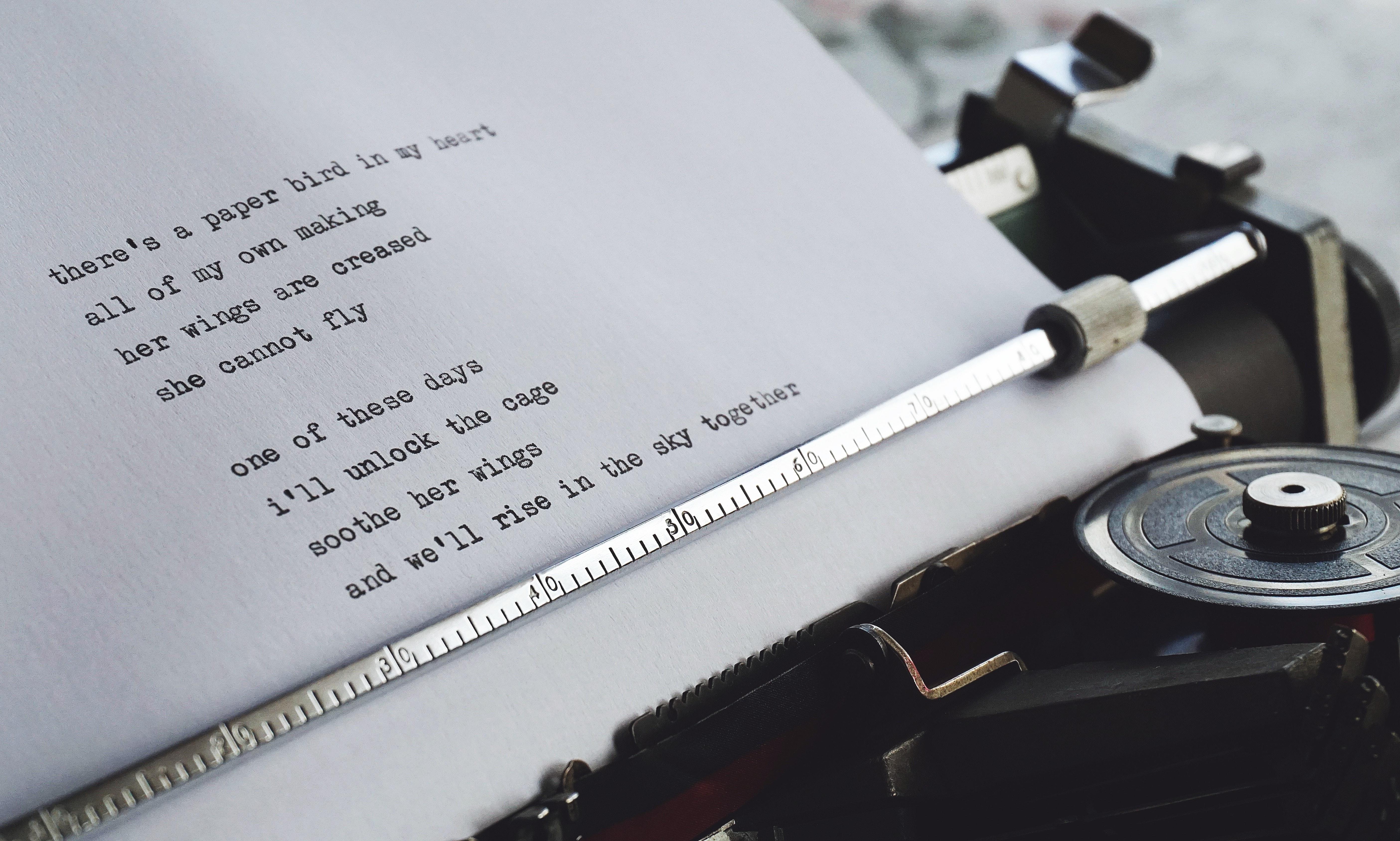The benefits of poetry can benefit everyone reading.