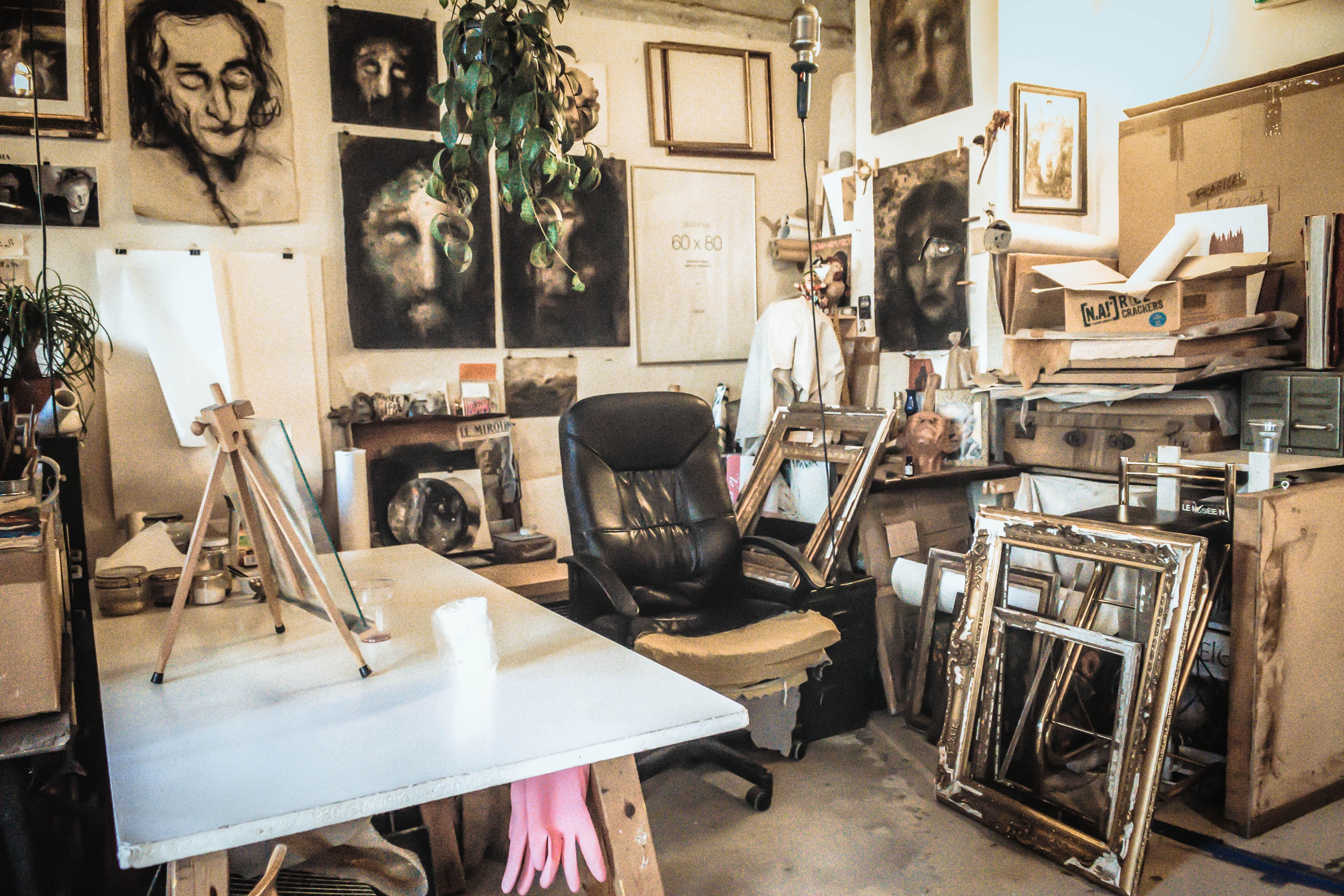 Every great artists needs their own space to practice. Have a quiet area to draw.