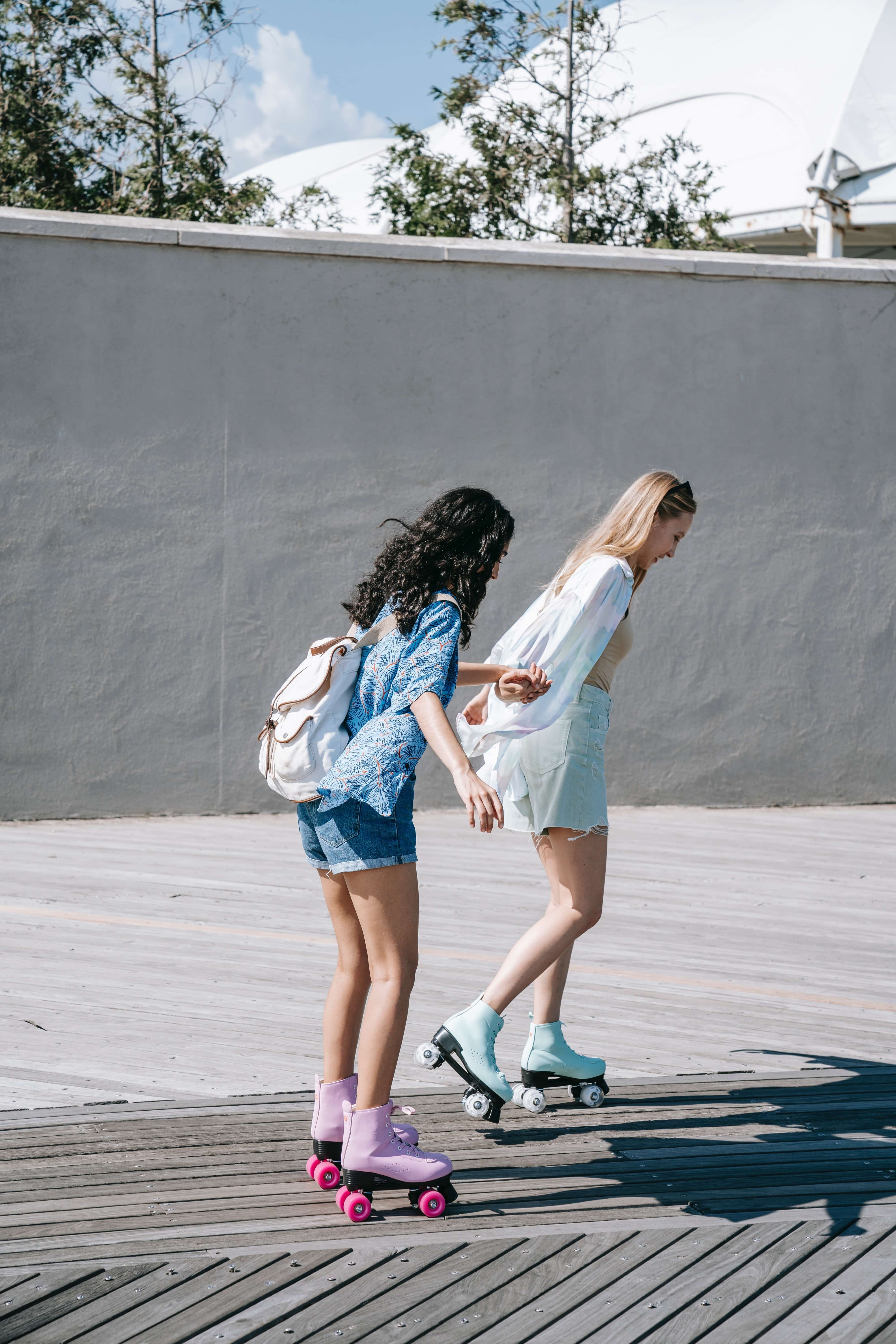 rollerskating teacher