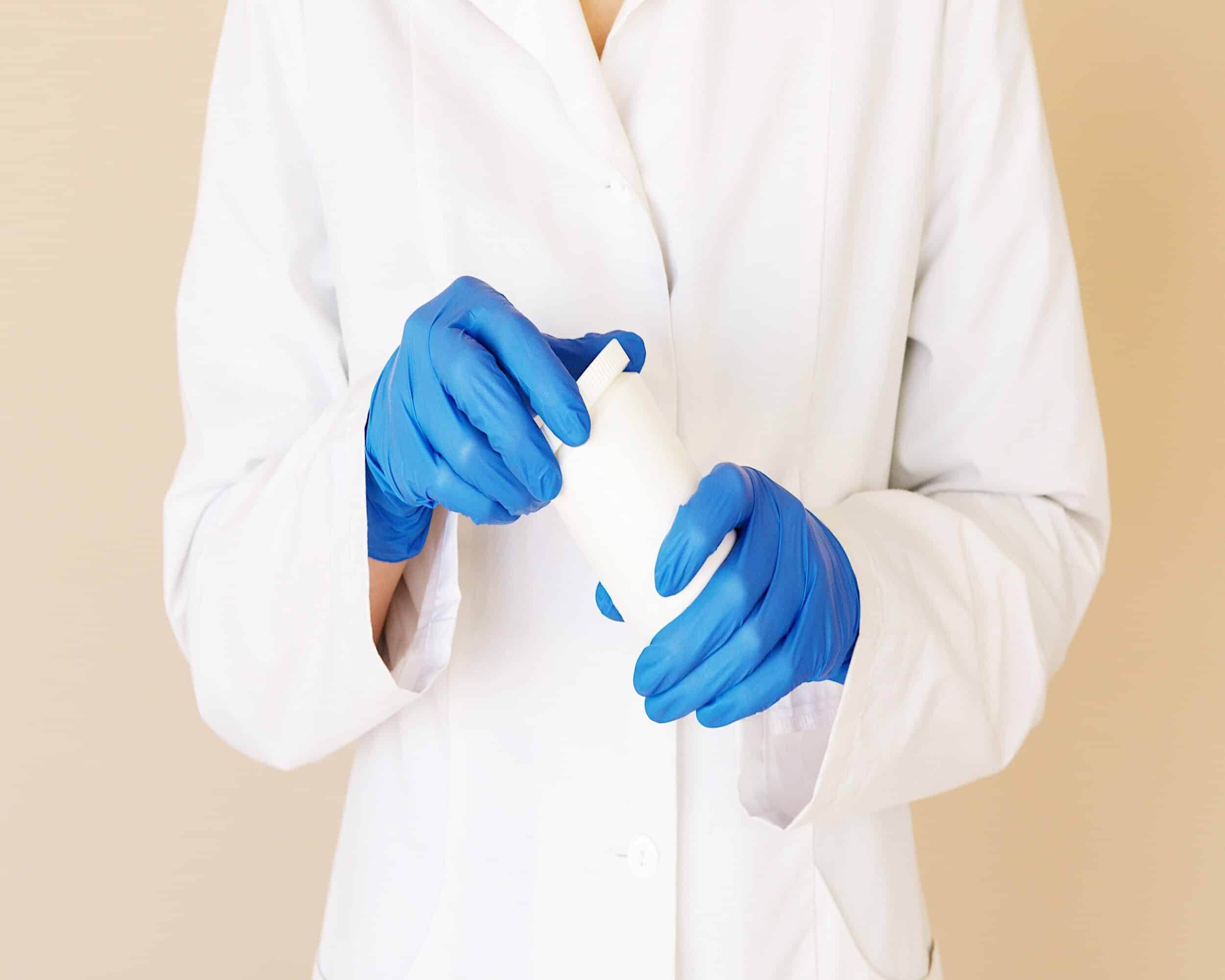 A lab technician