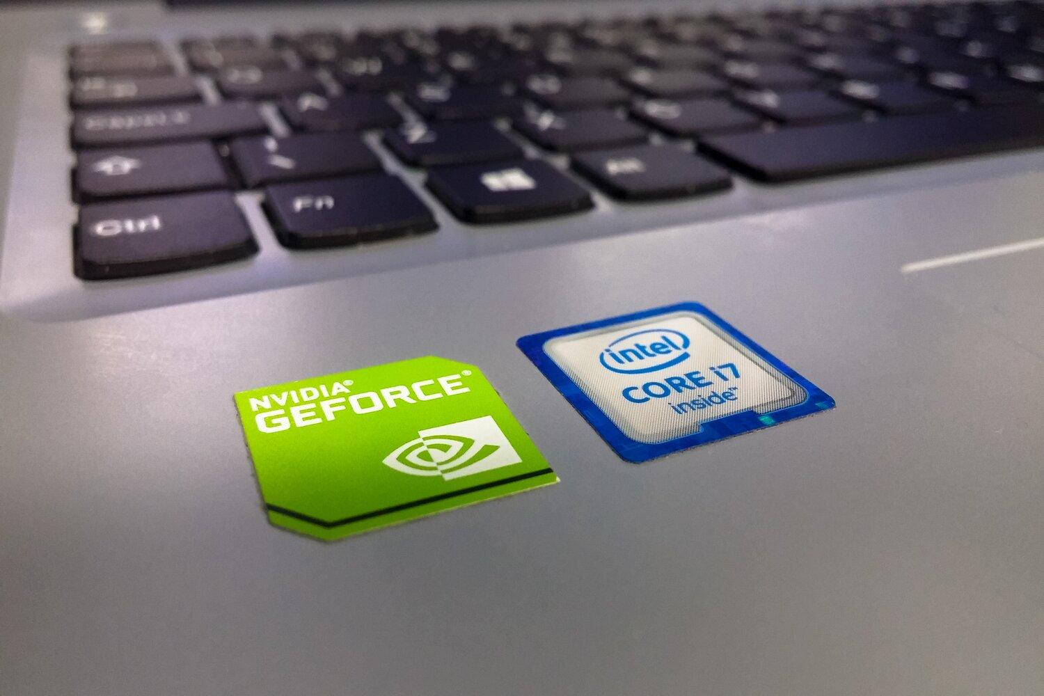 A laptop
