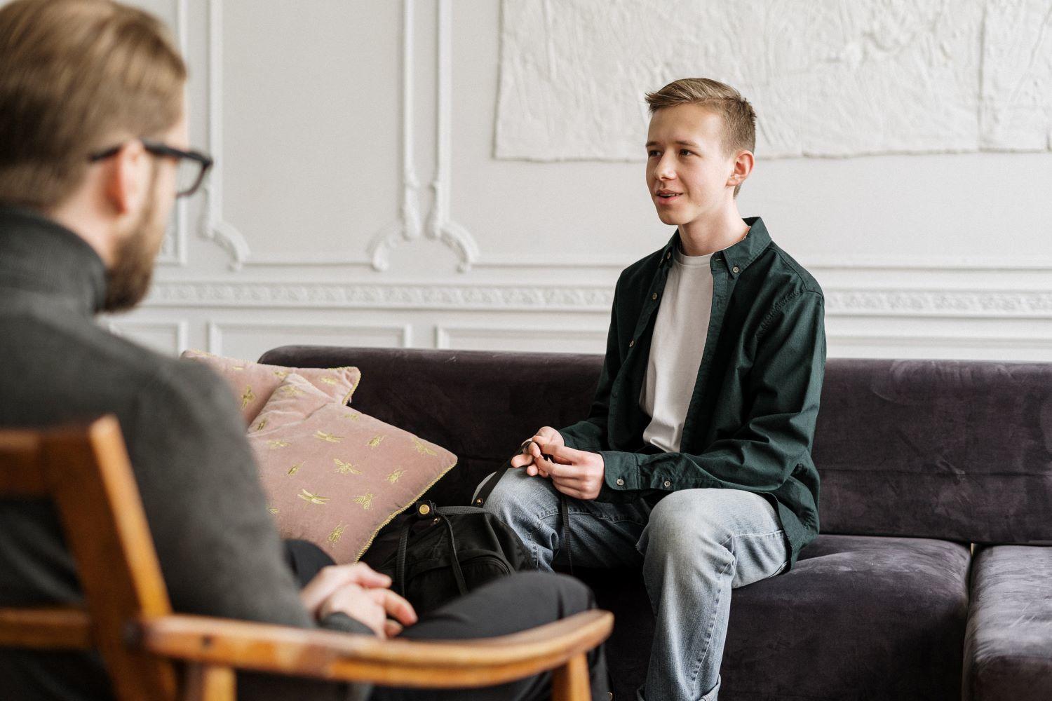 A coach and a client
