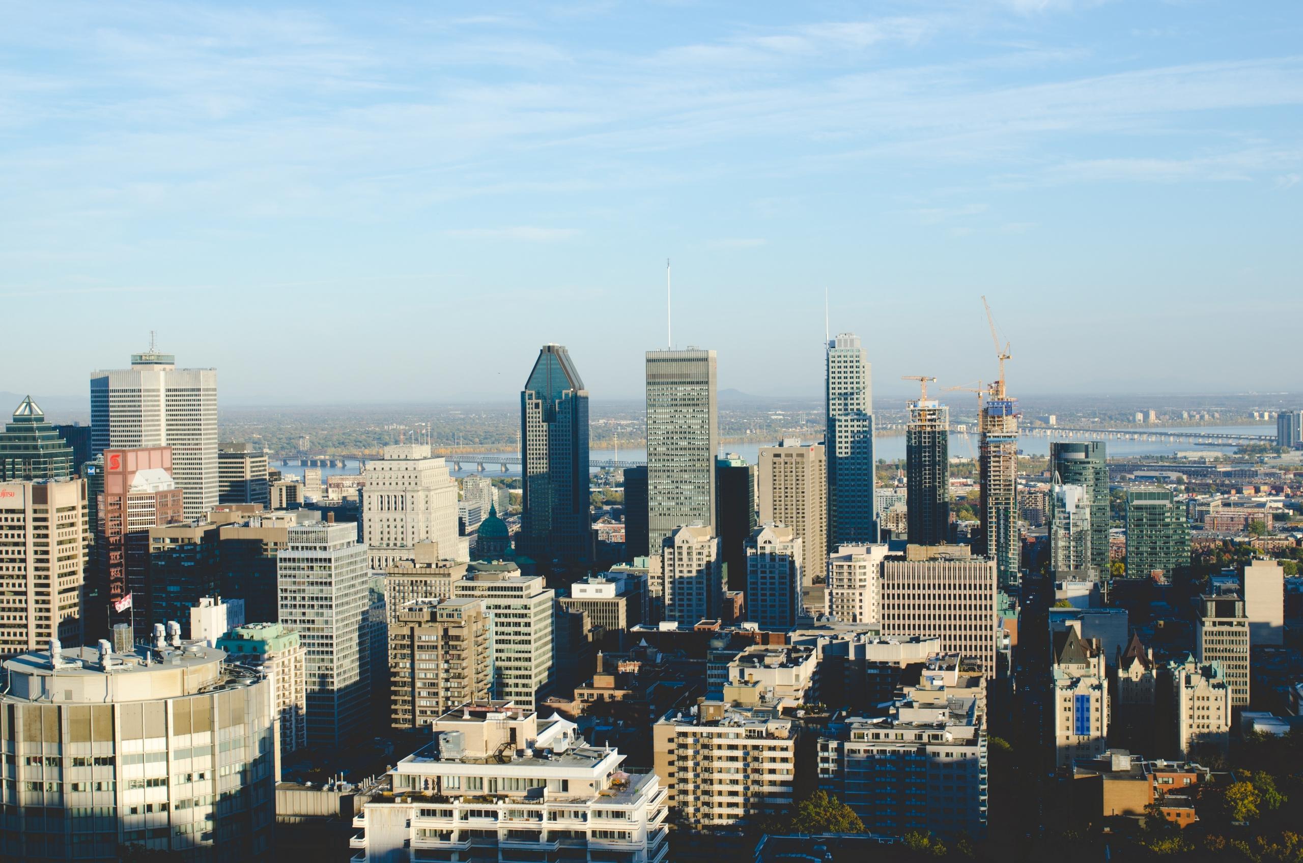 Montreal Skyline.