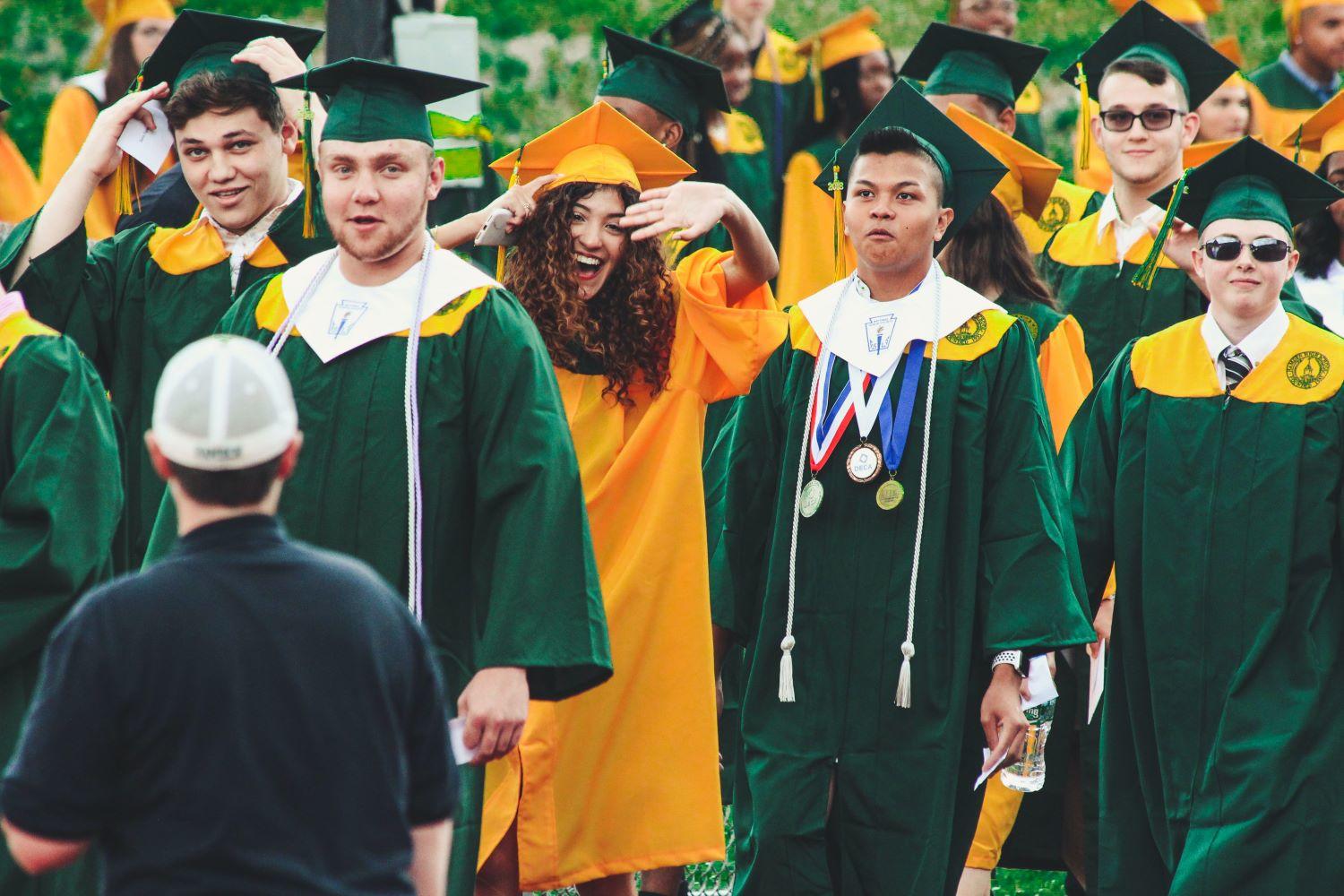 Graduating students