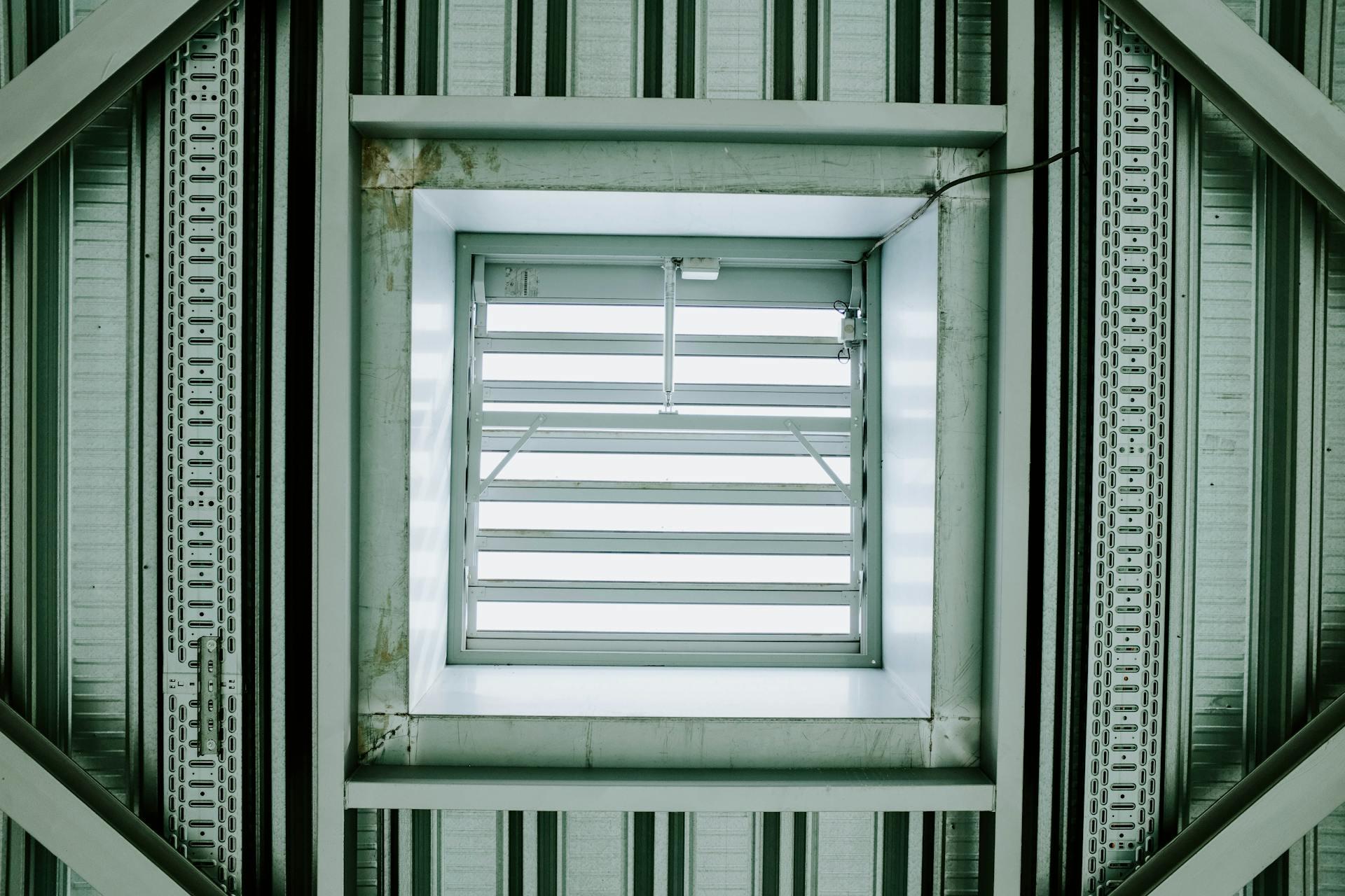 Green Colored Aluminum Steel.