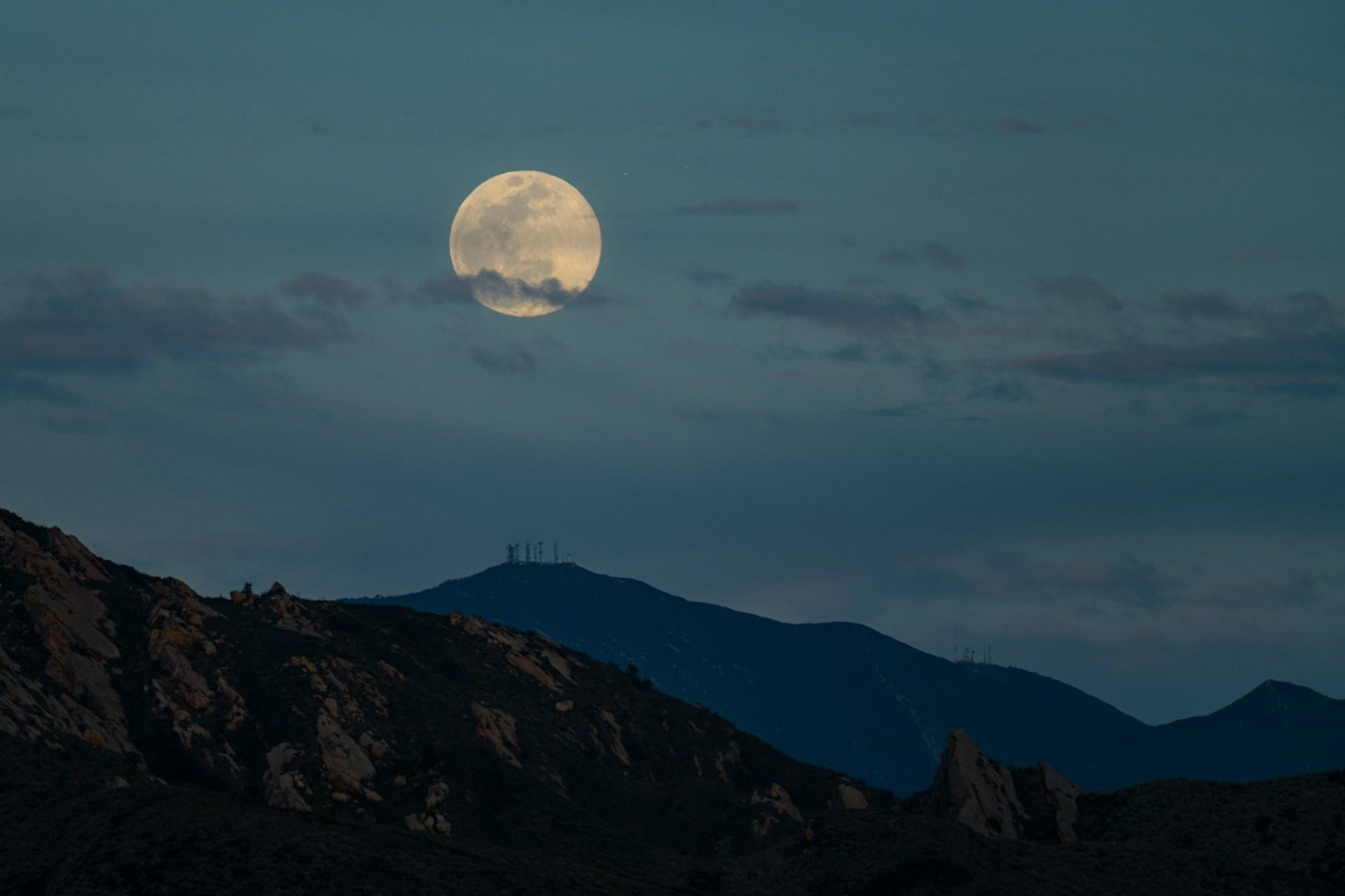 a full moon