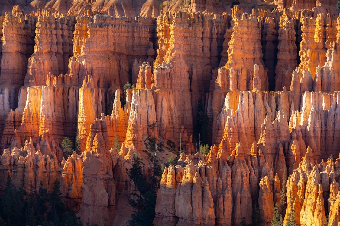 Majestic Hoodoo Formations in Nature.