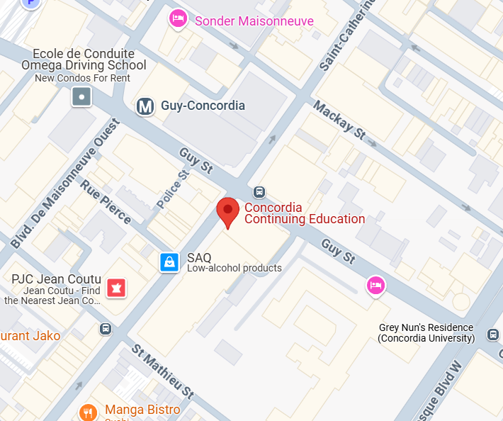 Concordia University location.