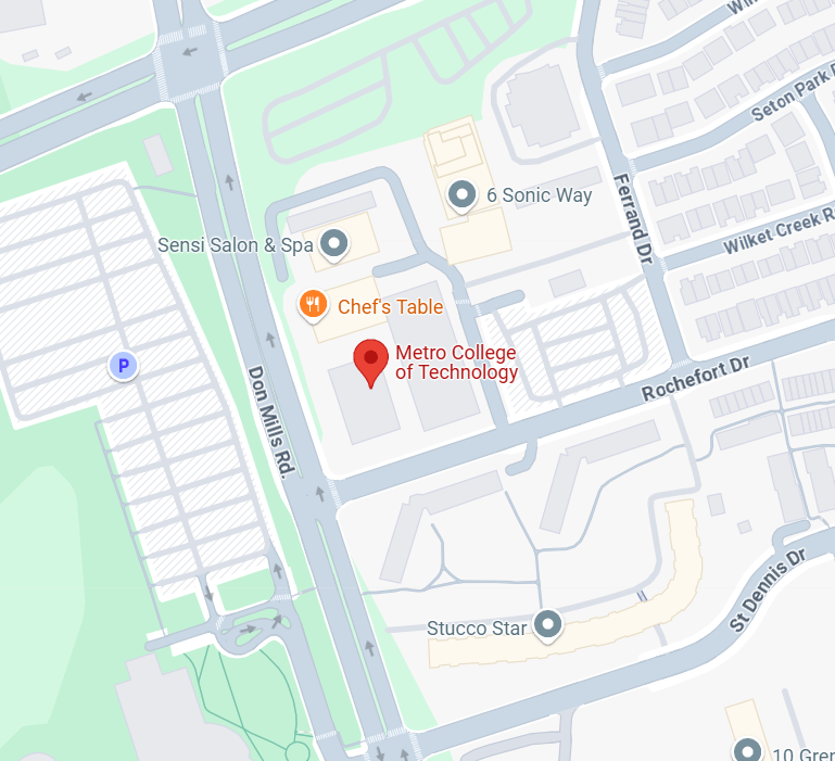 Metro College of Technology location.