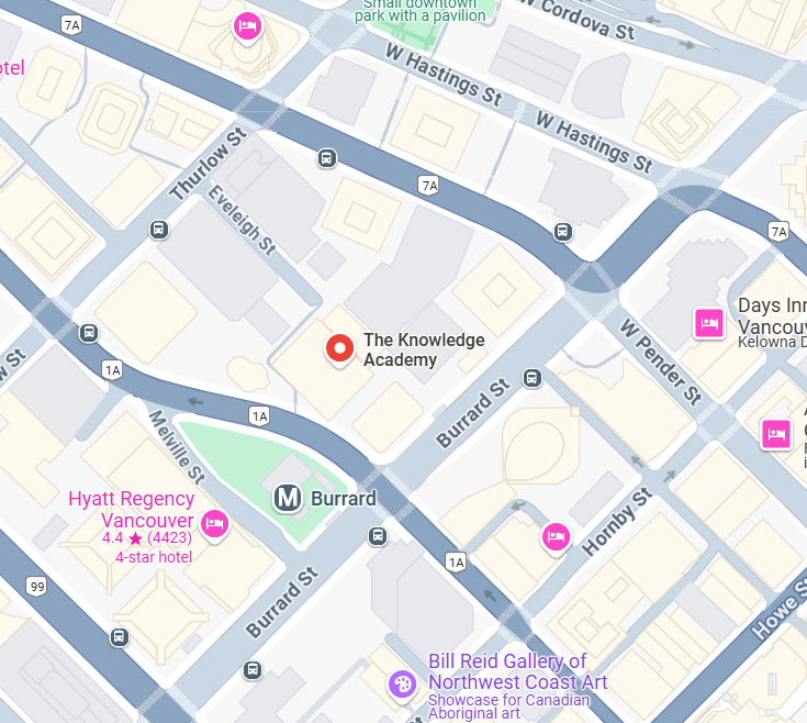 The Knowledge Academy Vancouver location.