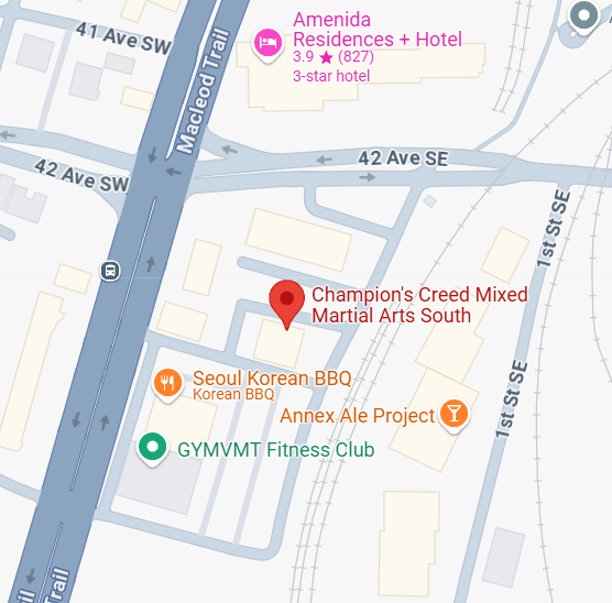 Champion's Creed Mixed Martial Arts South location.