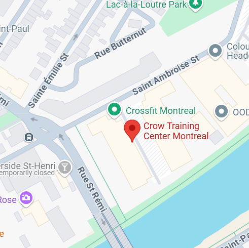 Crow Training Center Montreal location.