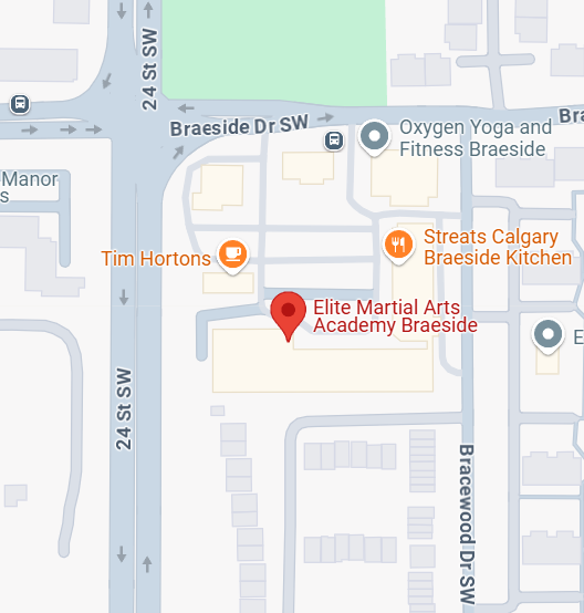 Elite Martial Arts Academy location.