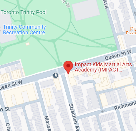 Impact Kids Martial Arts Academy location.