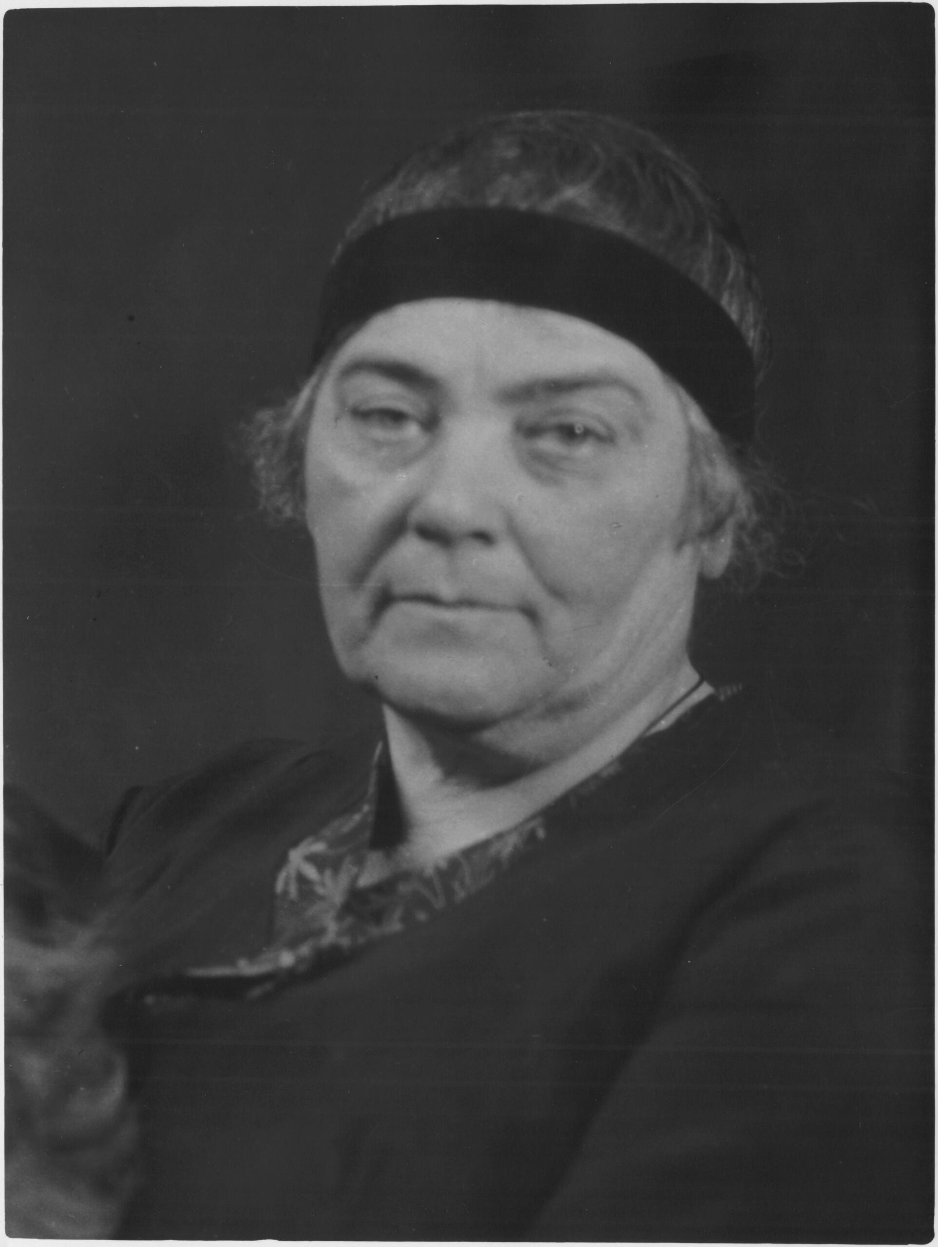 photo of artist Emily Carr.