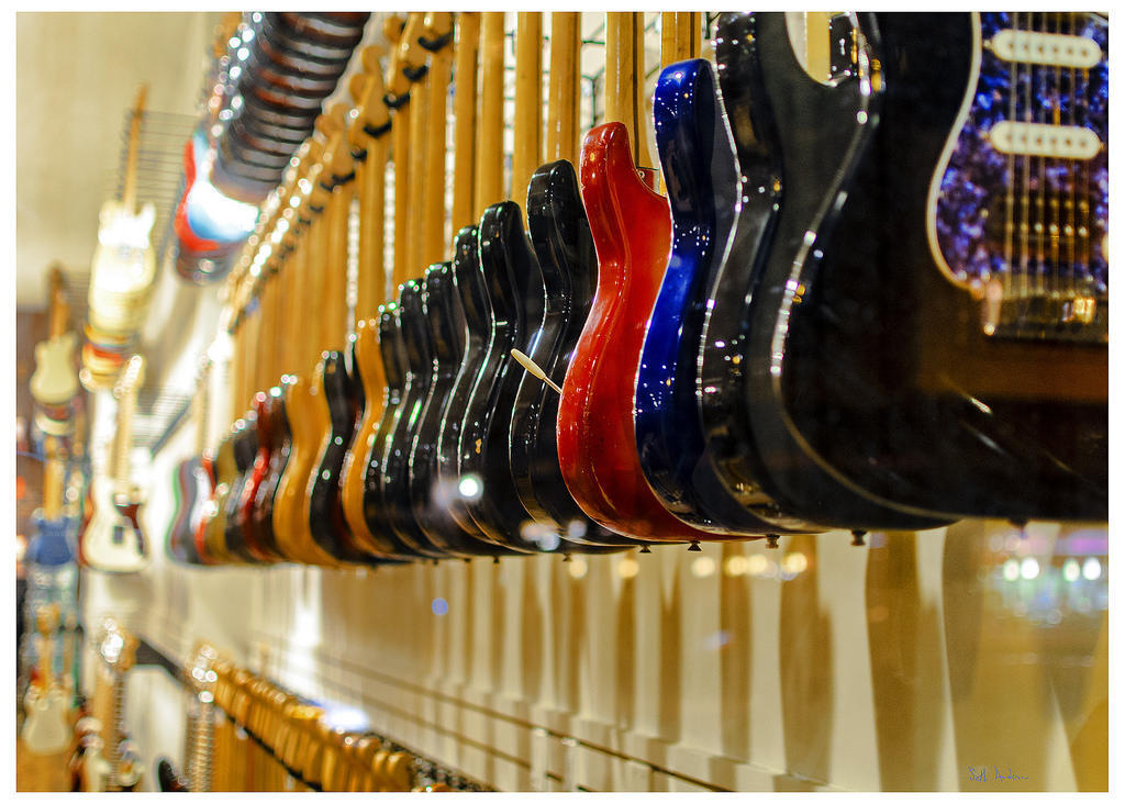 Your local guitar store or repair shop is a great place to ask for the best guitar instructors in town. They may even provide lessons themselves! Photo: Visual Hunt