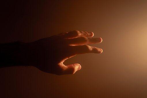 A human hand