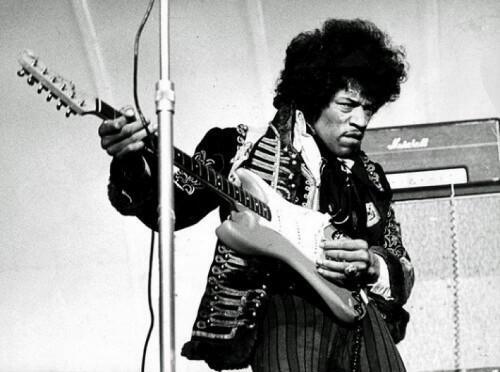 Jimmy Hendrix, one of the world's best guitarist ever.