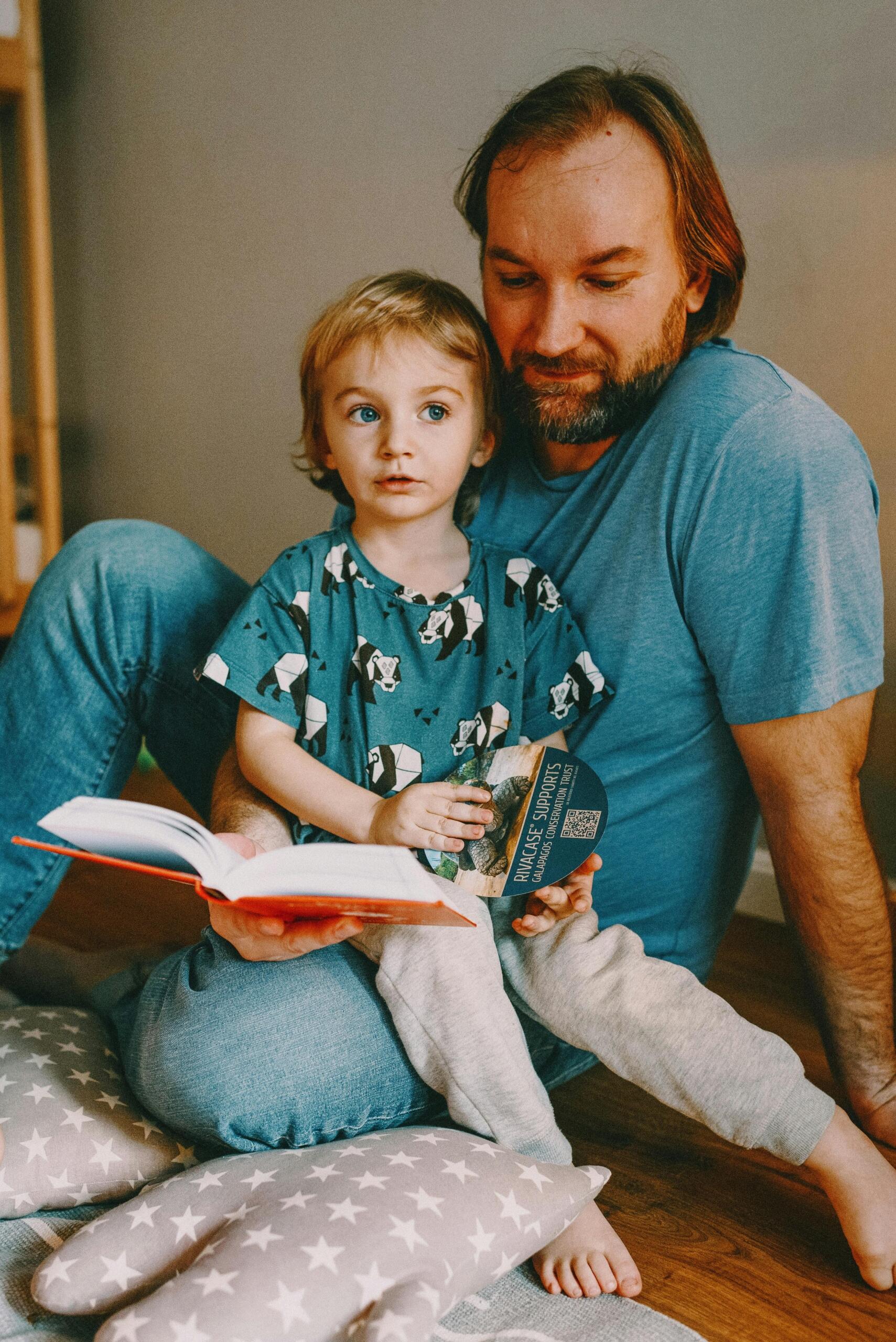 A father and his child