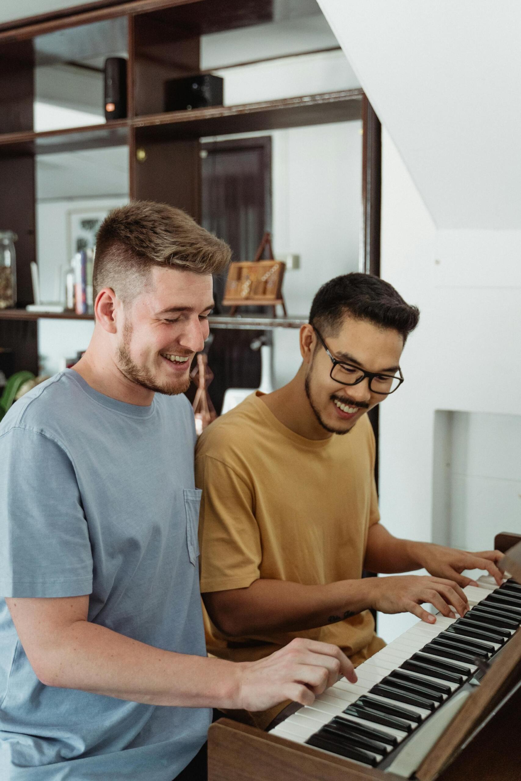 Learning to play the piano