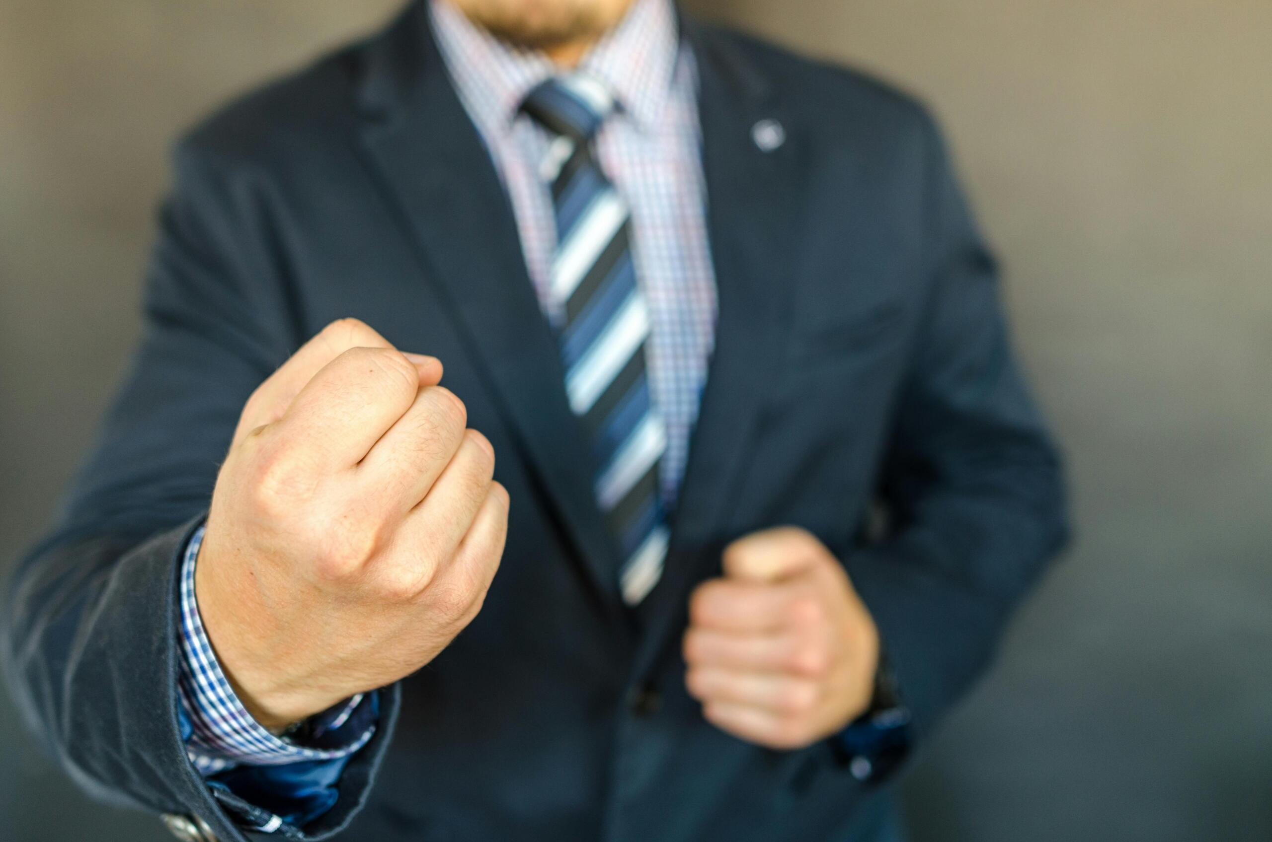 A man in suit