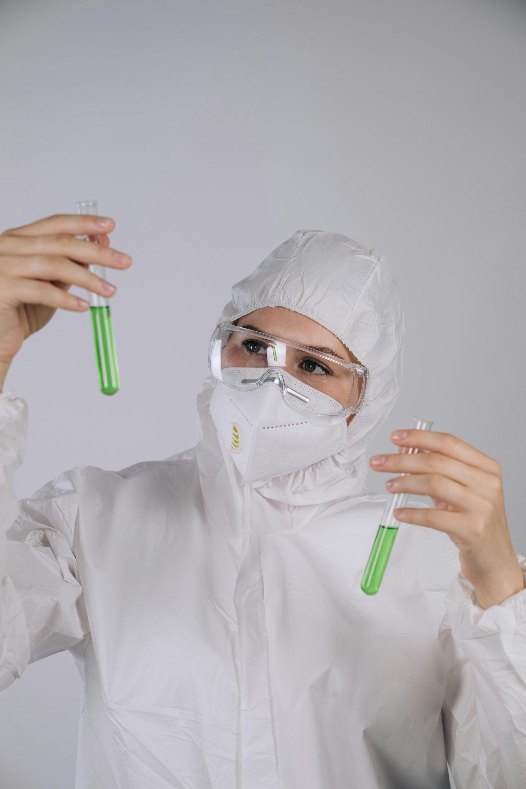 A lab technician