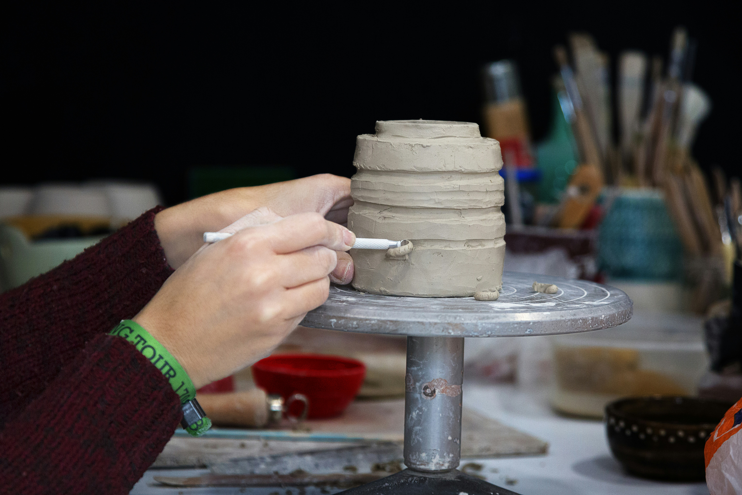 A potter and his work