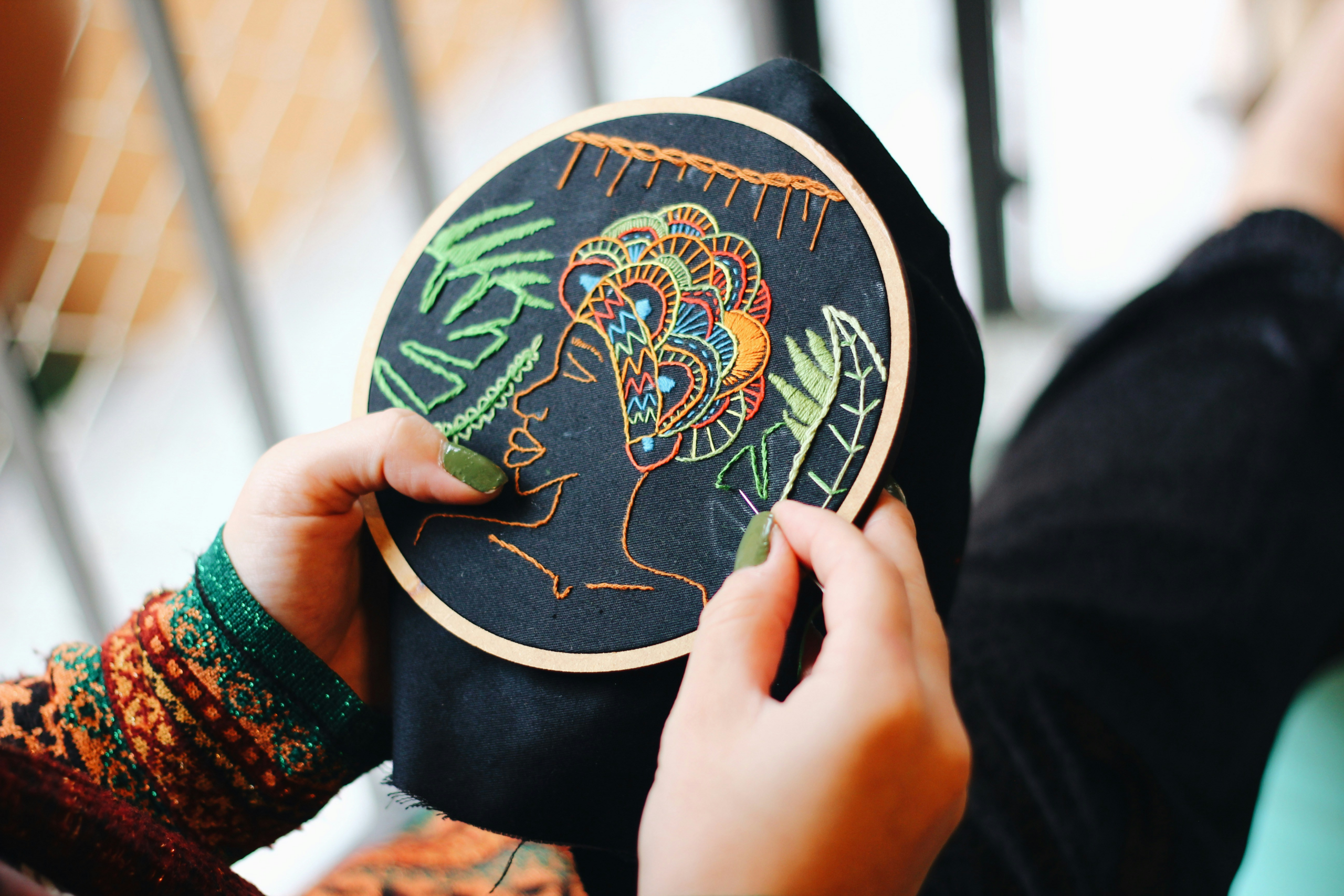 Sewing work