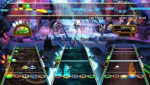 Rock Band is a series of music video games developed by Harmonix and MTV Games, and ..... Tuning this specialized guitar is not necessary for playing Rock Band.