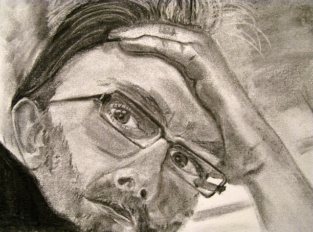 Art lessons to learn drawing techniques like charcoal