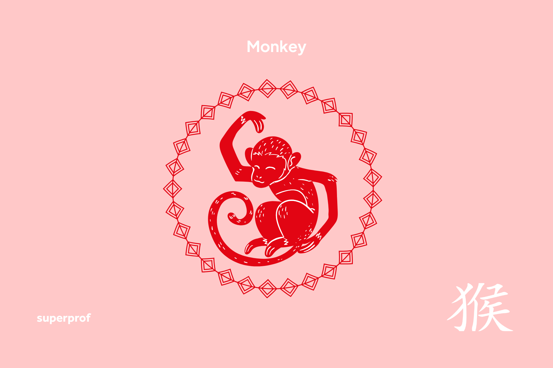Superprof monkey graphic